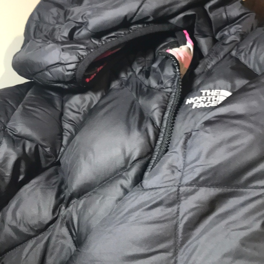 The North Face Reversible  jacket sm girl size